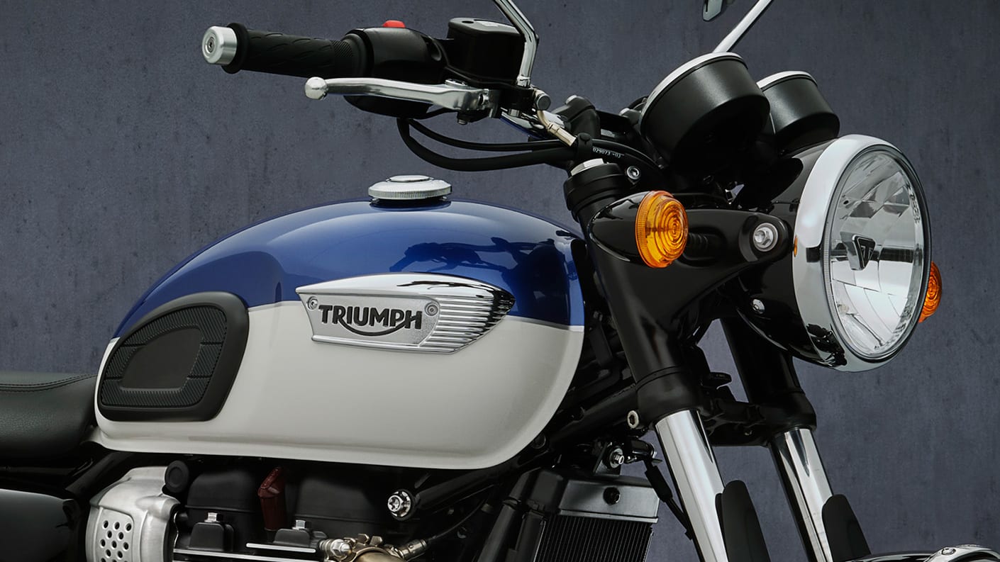 Triumph t100 tank clearance